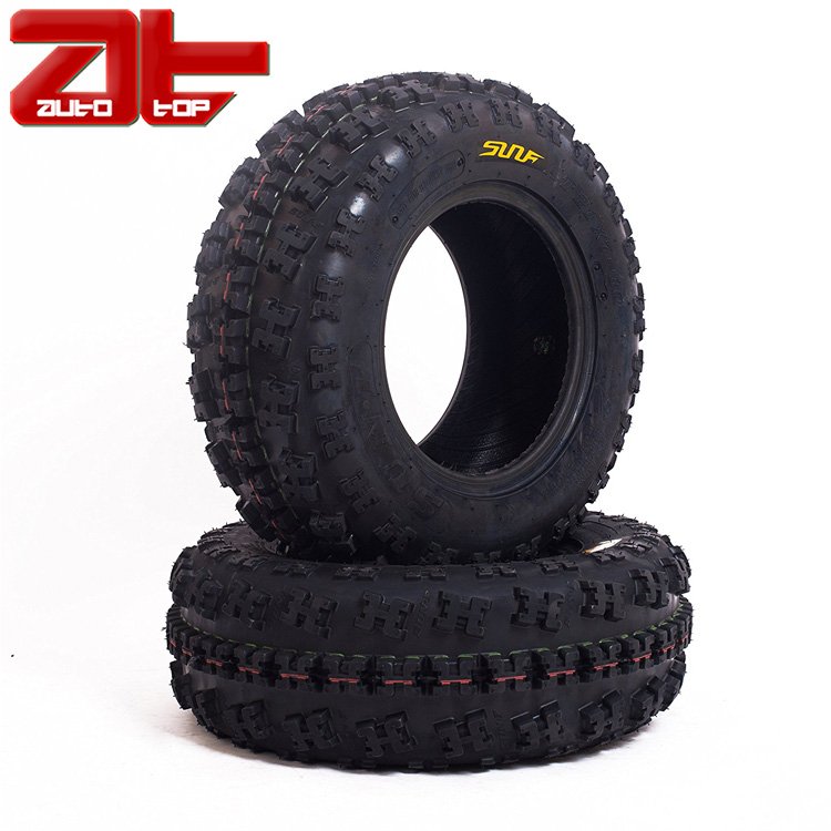 Wholesale Front Off Road Atv Tires 22x7-10 Universal Natural Rubber 6PR Tubeless UTV ATV Tyres