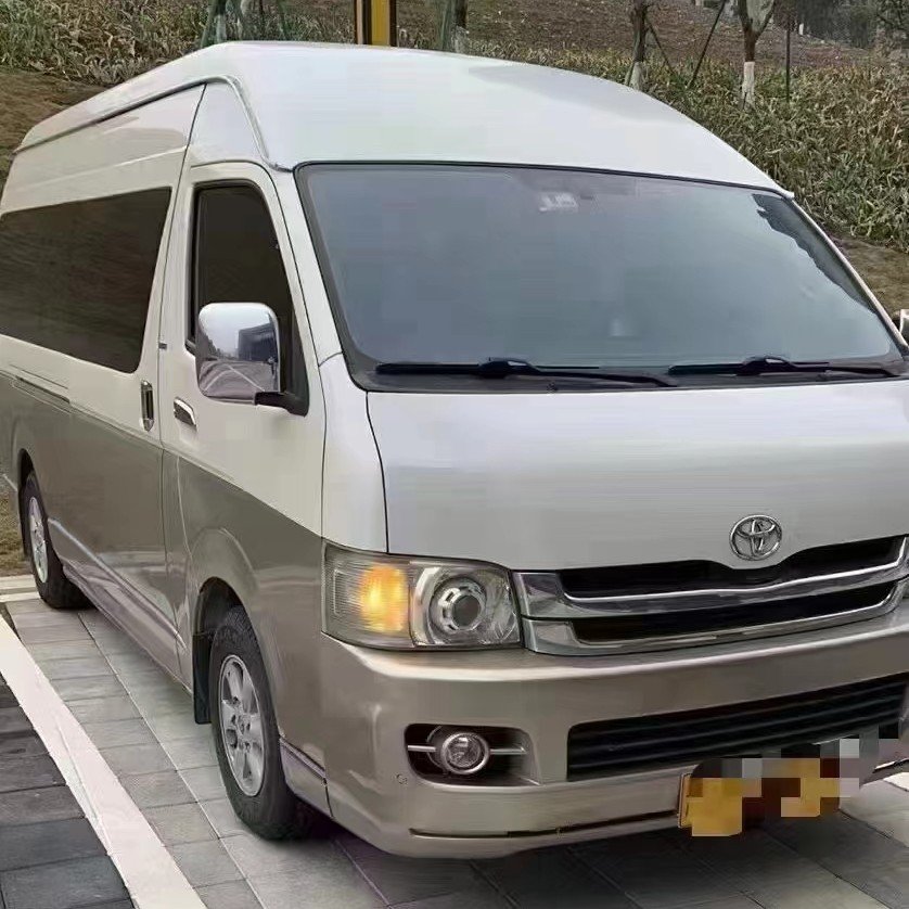 FREE SHIPPING 18-Seats TOYOTA HIACE Euro 2 Emission Standard Manual Diesel Van With 103kw Power