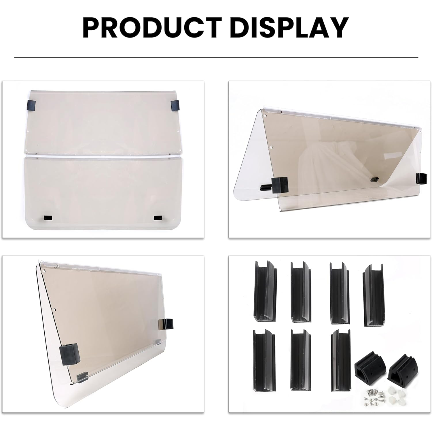 UTV/ATV Half Windshields Clear UTV Full Windshields