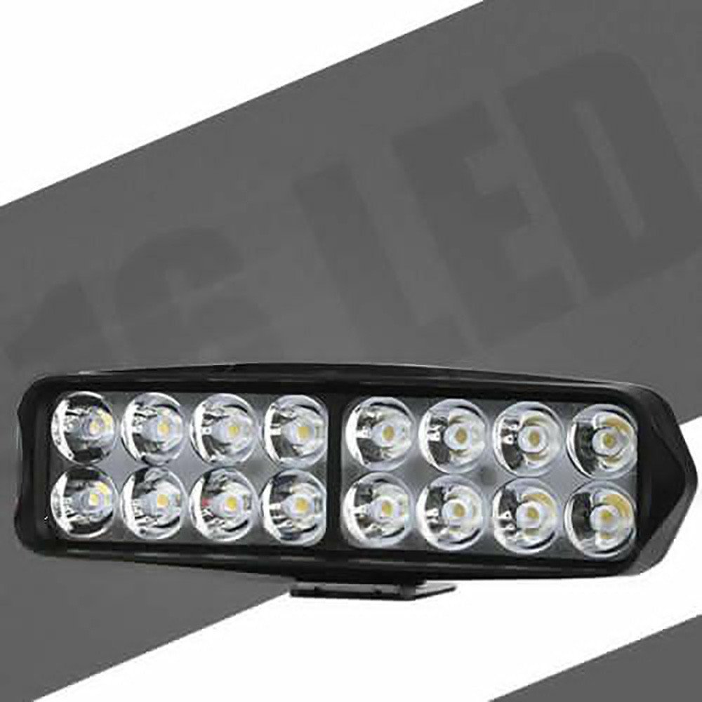 Ruitaisen 16 LED Motorcycle Headlight Auxiliary 12V Scooter ATV Moto Running Lamp Spot Light for Work Running Lighting System