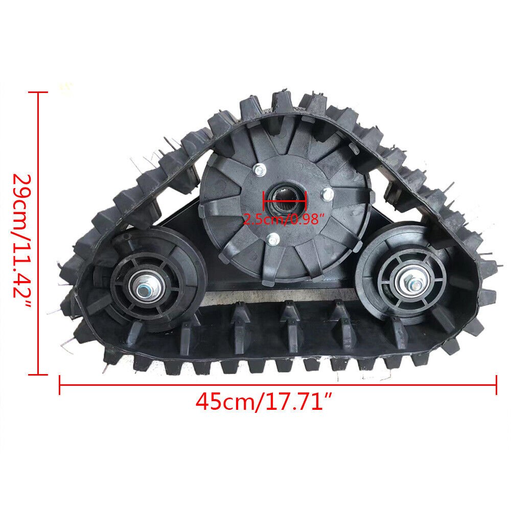 Robot Rubber Track Assembly Conversion System Kits Atv Utv Rubber Track Axle Assembly for Sale
