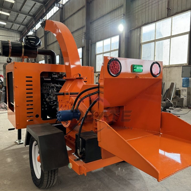 Chipper Wood Shredder 55hp Wood Chipper Commercial Garden Shredder Atv Wood Chipper for Farm