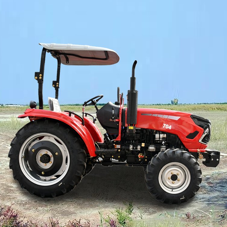 China TRACTOR Farm Walking TRACTOR 4X4 40HP 50 HP For Agriculture And Garden With Loader And Various Attachments Mini Small