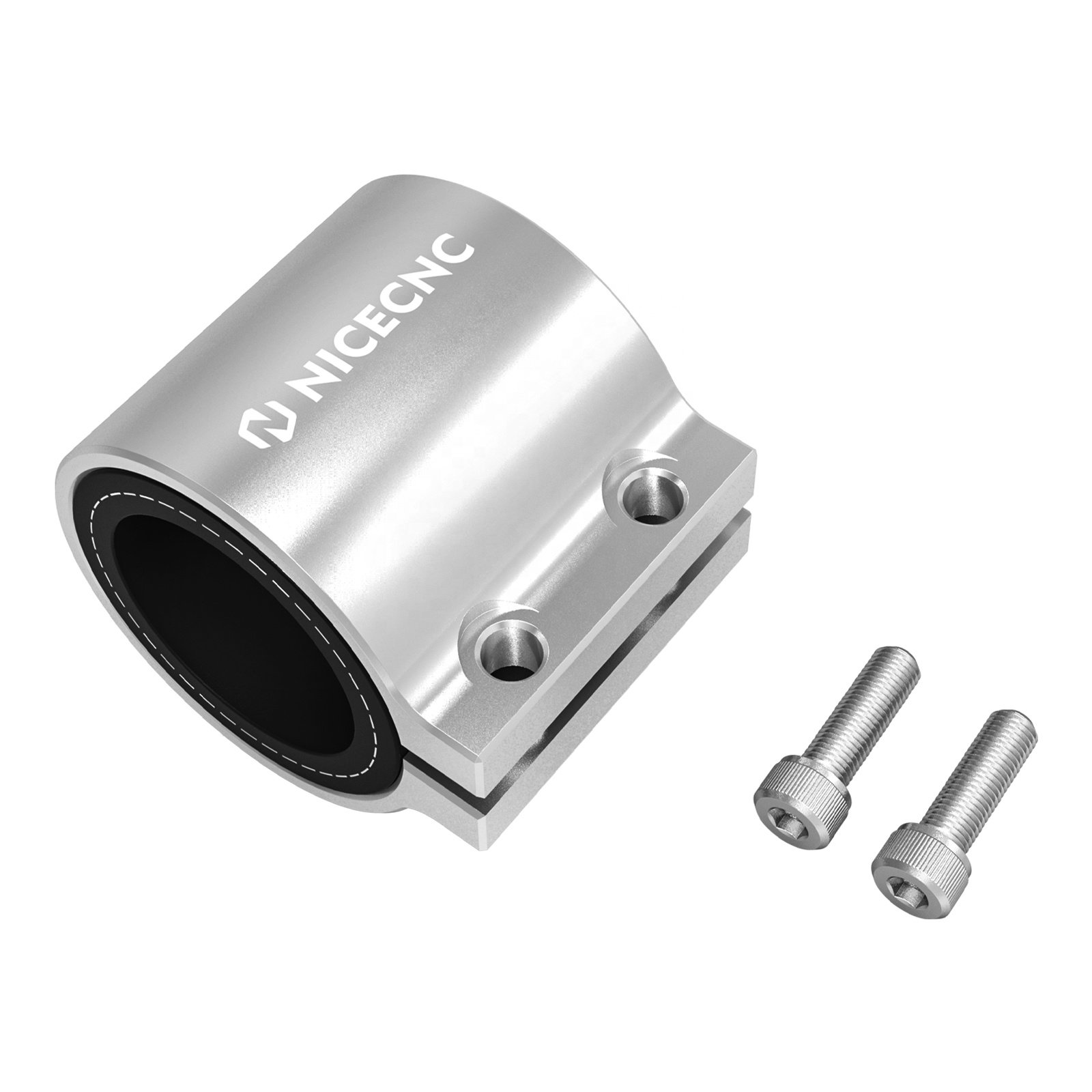 NiceCNC ATV Exhaust Muffler Pipe Clamp Mount Bracket for Yamaha Banshee 350 1987-2004 2005 2006