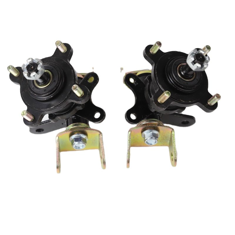 General Style 4 Stud Front Wheel Hub Bearing Flange Steering Knuckle Spindle for China ATV 110cc 150cc 200cc 250cc