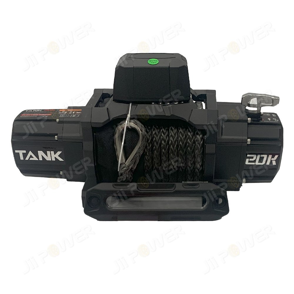 JP16 ODM Custom 24v 12v Electric Cable Winches 20000lbs 12000lbs 13500lbs 15000lbs Portable Battery Winch Electric Winch