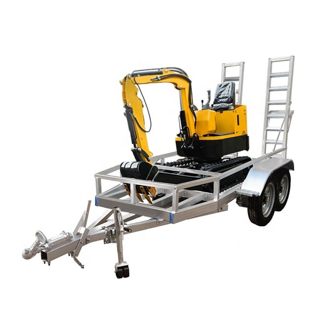 ATV Transporter Multi-Utility Galvanised Mini Excavator Trailer
