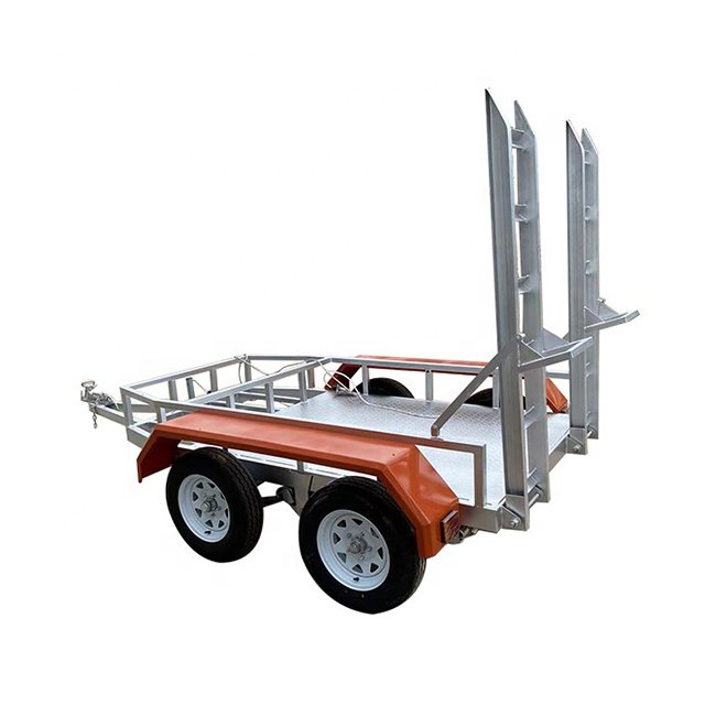 ATV Transporter Multi-Utility Galvanised Mini Excavator Trailer