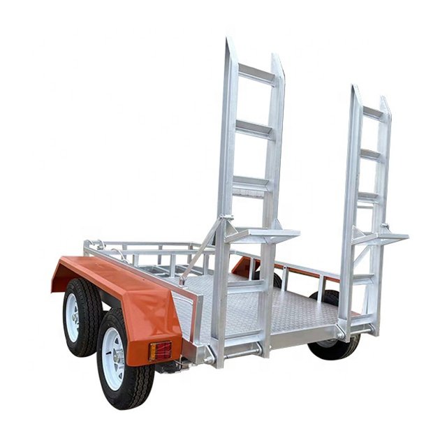 ATV Transporter Multi-Utility Galvanised Mini Excavator Trailer