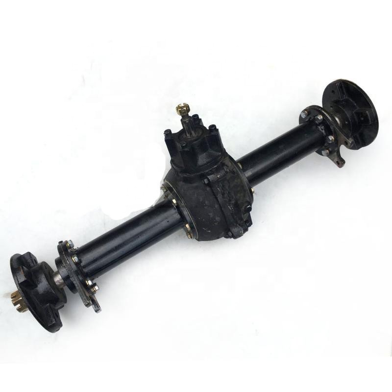 DIY Four Wheel GO KART KARTING UTV Buggy Double Disc Brake Transmission ATV 73CM Rear Axle With Differential