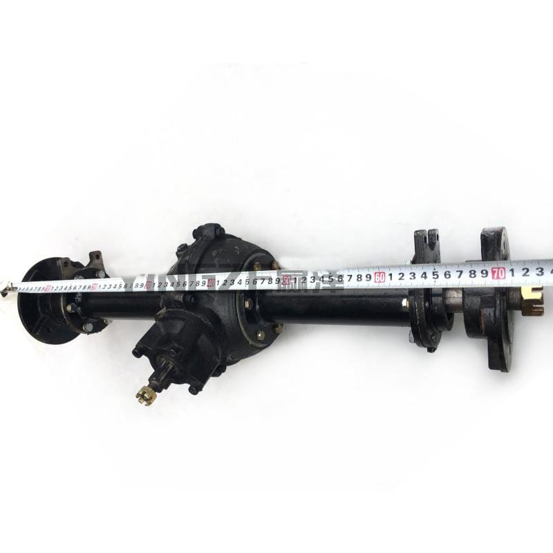 DIY Four Wheel GO KART KARTING UTV Buggy Double Disc Brake Transmission ATV 73CM Rear Axle With Differential