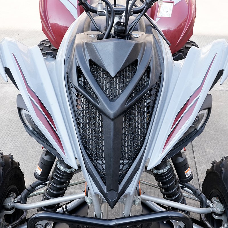 YongJin ATV Accessories Mesh Grill Radiator Guard Protector for Yamaha Raptor 700 700R 2013-2025