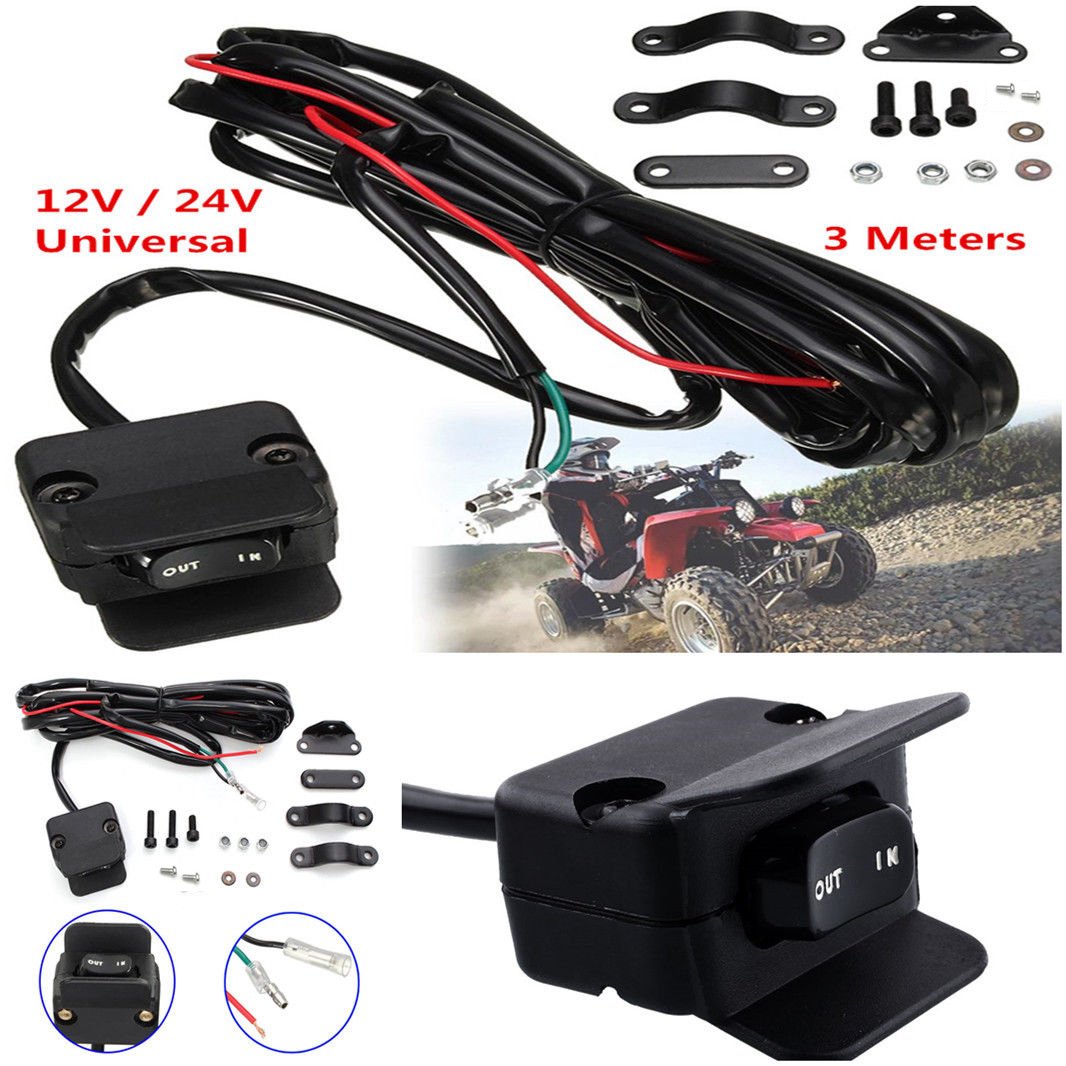 Motorcycle ATV/UTV Thumb Switch Control Line Wholesale Price at BAJUTU Long Wire Shopify Ebay Wish Hot Seller