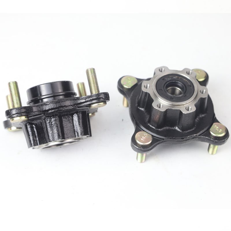4 Stud Front Wheel Hub Bearing Flange Fit for China ATV 110cc 150cc 200cc 250cc Go Kart Buggy UTV Quad Bike Parts