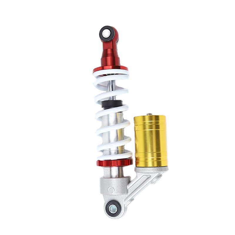 M10 285mm Suspension Deluxe Hydraulic Pressure Shock Absorber 8mm Spring with air Cell for Motorcycle Go Kart Buggy ATV UTV