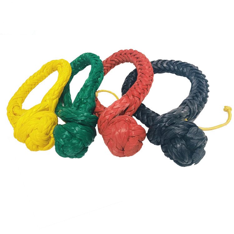 High Strength Off-Road ATV/UTV Soft Shackles UHMWPE/HMWPE Duty Packaging Ropes
