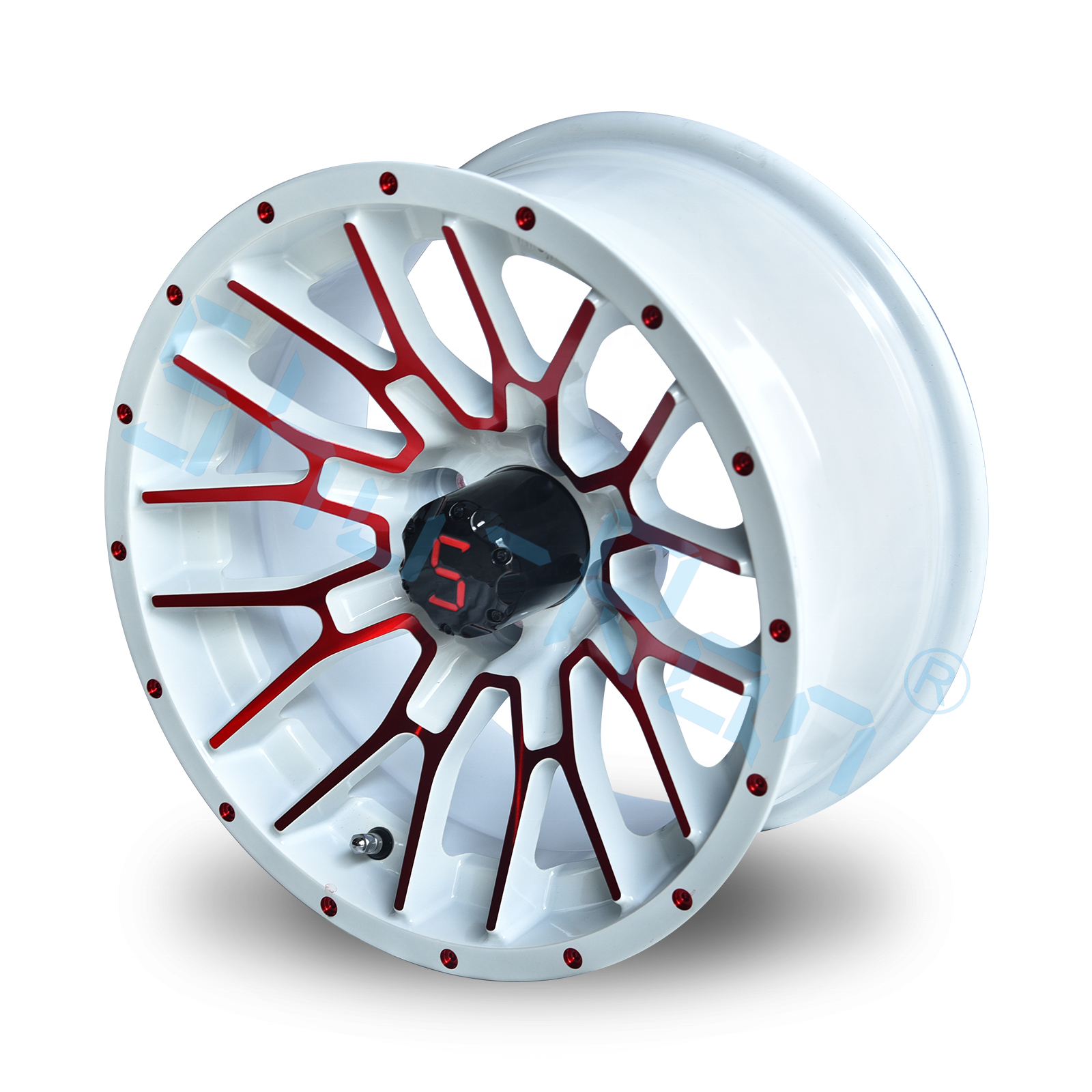 Custom ATV UTV 14inch Alloy Wheels Golf Cart Part Rims for Golf Cart