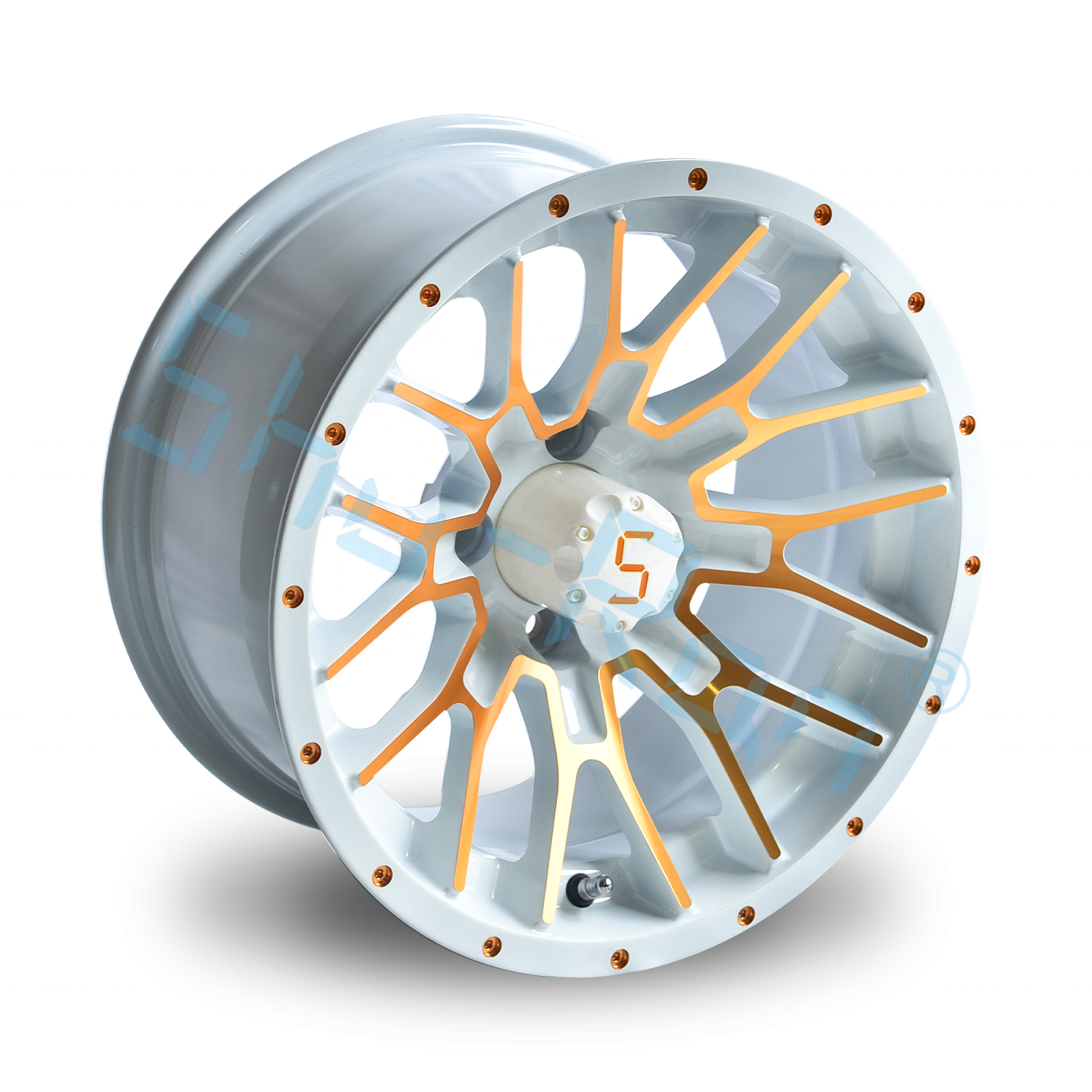 Custom ATV UTV 14inch Alloy Wheels Golf Cart Part Rims for Golf Cart