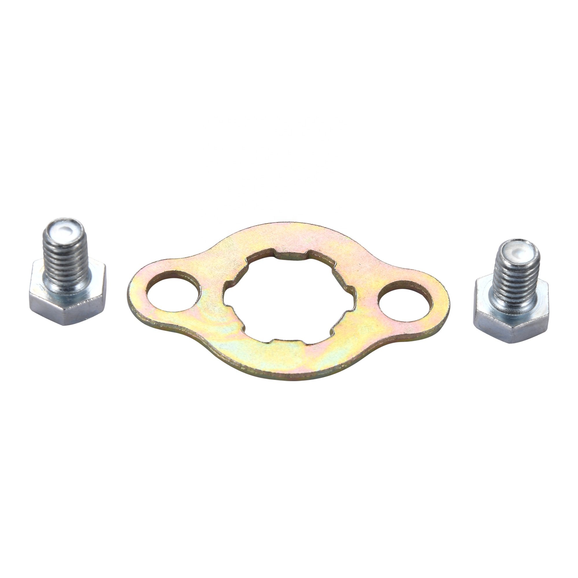 GOOFIT 420-17T 20mm Front Sprocket With Chain Buckle Replacement for Motorcycle Scooter ATV Dirt Bike