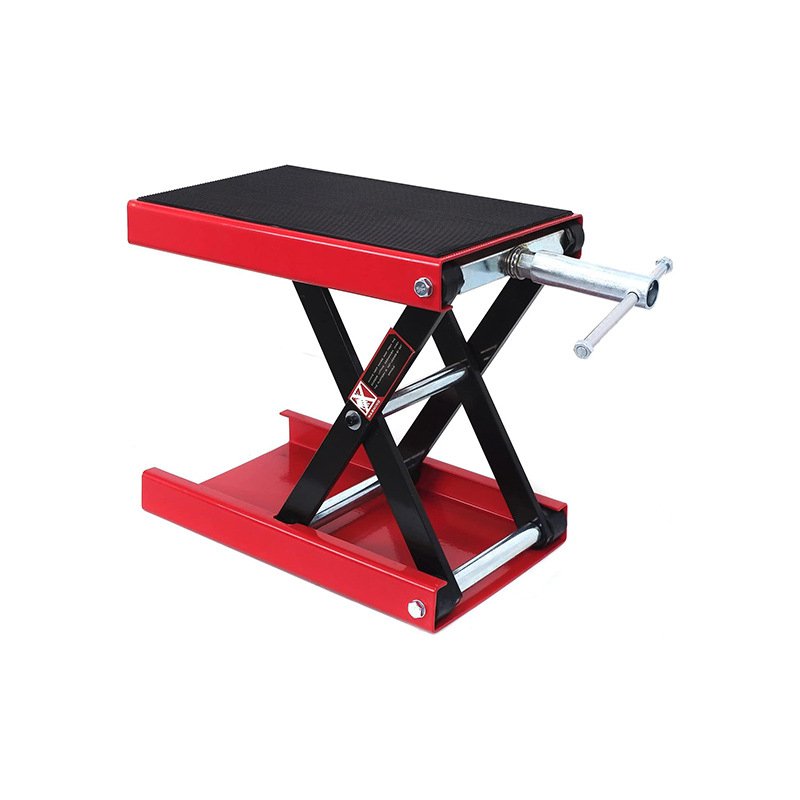 Motorcycle Scissor Lift 1100lb Motorbike Jack Lift Table Wide Deck