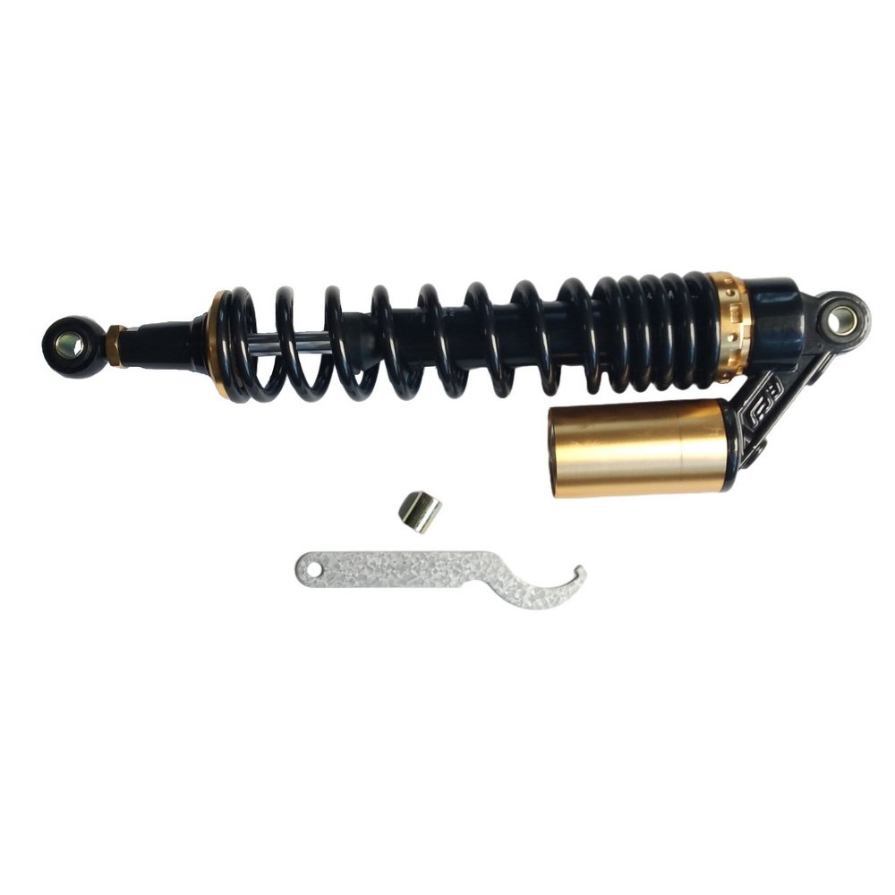 Pair 400mm 15 3/4'' Air Shock Absorber for Yamaha YFZ 450 Raptor 660 700 Banshee Universal Moto Bike ATV UTV Go-karting