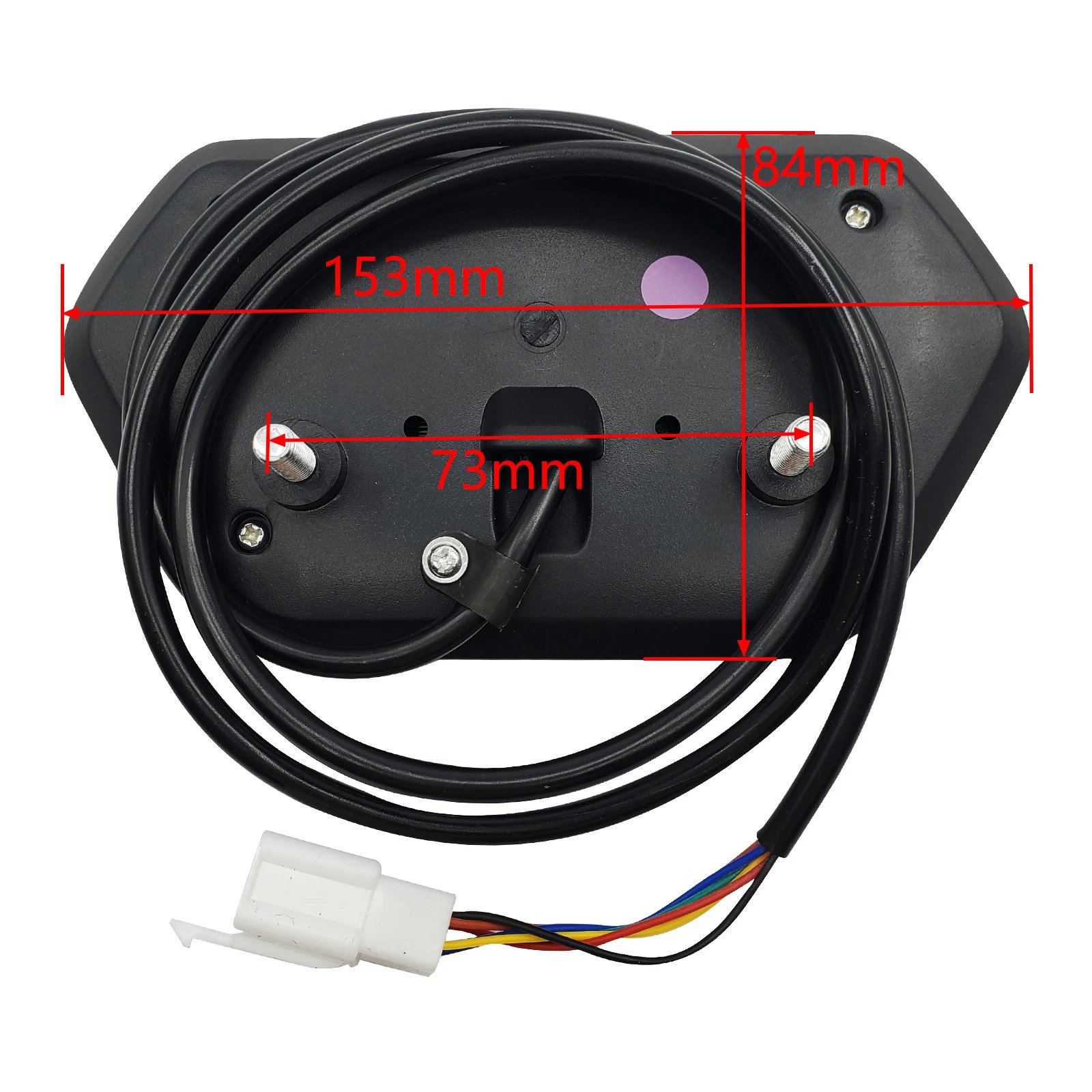 48/60/72v Led Display Ibike for Electric Scooter Citycoco With Screw at Back Tricycle Atv Instrument Gauge Diy Part Display