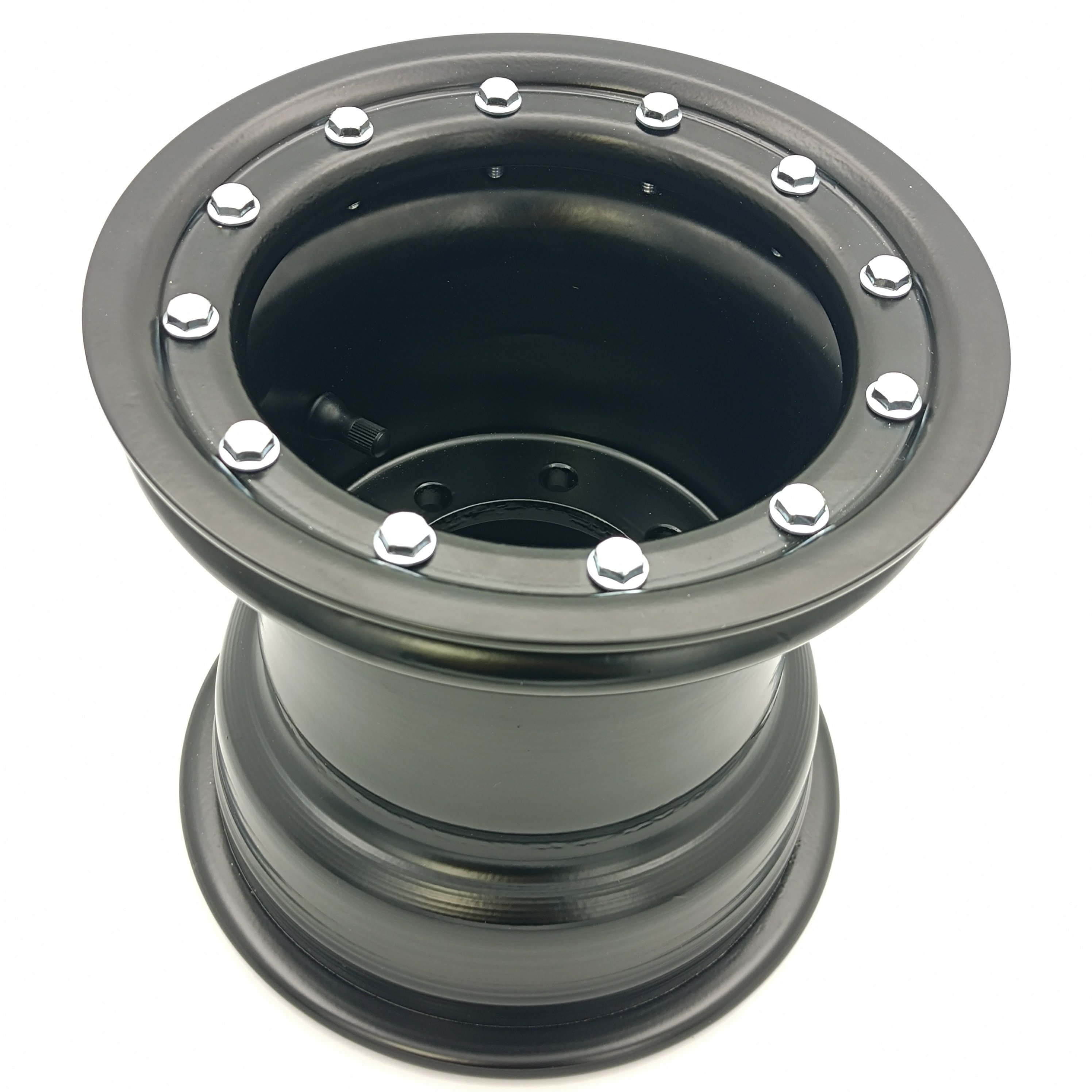 ATV Parts 8x8 3+5 Rear Aluminum Beadlock Wheels for Yamaha YFZ450 450R Raptor Banshee Suzuki Ltz400