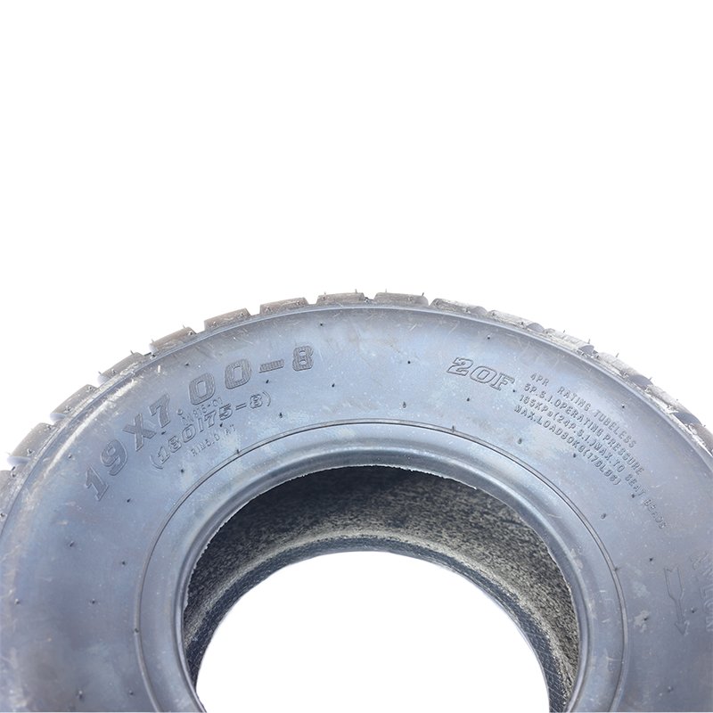 Four-wheel Road Vacuum Tires 19*7-8 Road Tires 10 Tubeless Wear-resistant Road Tires for Go Kart Cart Atv Buggy