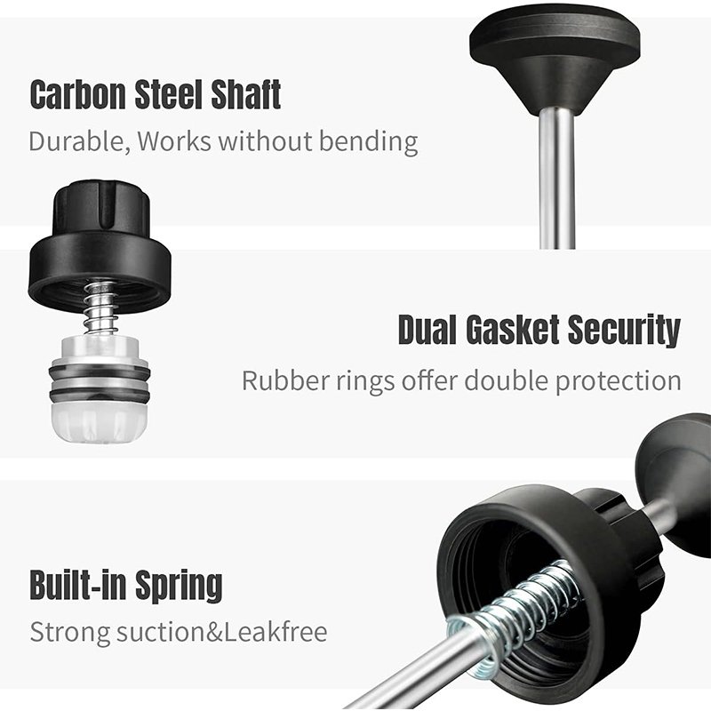 200mL 500mL 1500mL Manual Fluid Extractor and Filler Syringe Style Pump for Steering Transmission Gear Oil Brake Fluid Changes