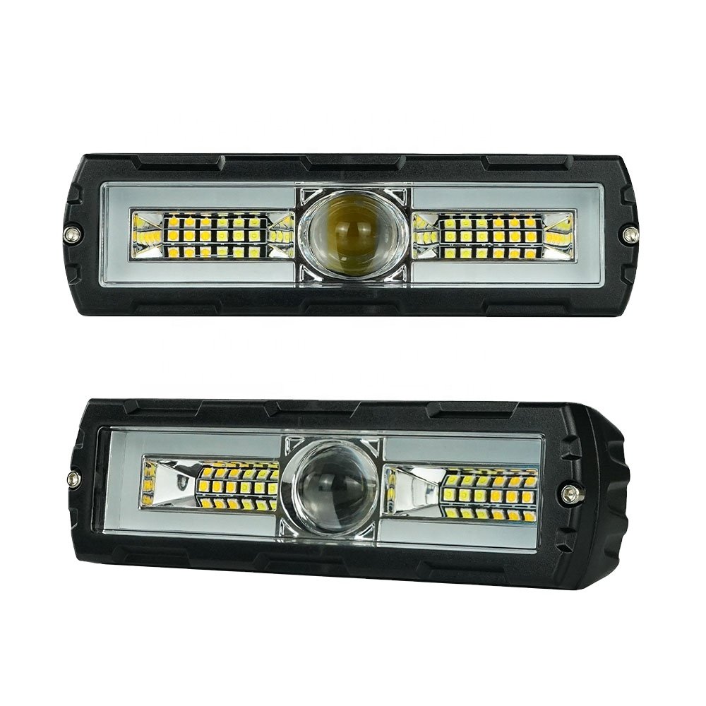 HJG 6led Light Bar Led Work Light 32w Led Driving Fog Lamp for Car 4x4 Atv Suv Boat Truck Accessories