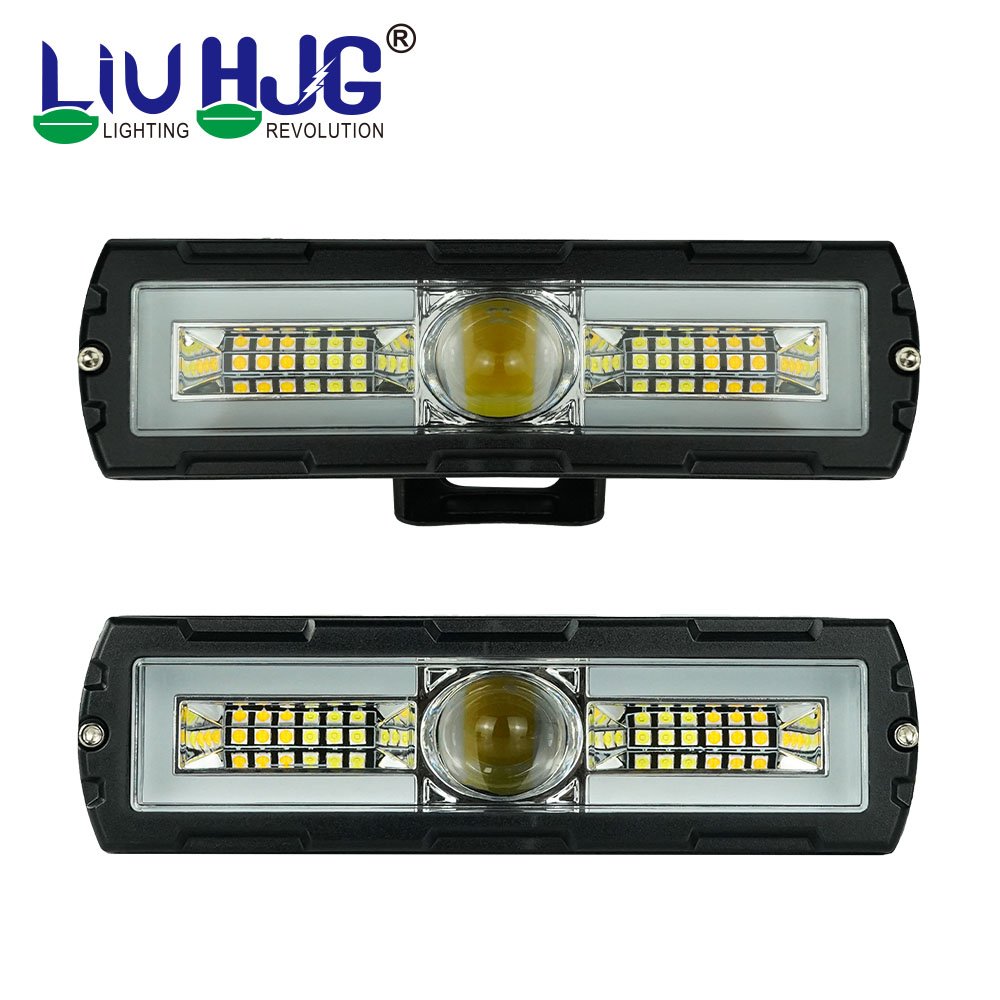 HJG 6led Light Bar Led Work Light 32w Led Driving Fog Lamp for Car 4x4 Atv Suv Boat Truck Accessories