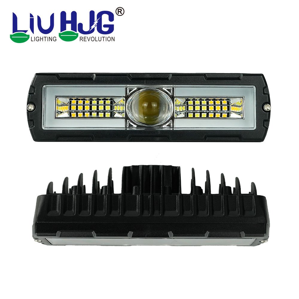 HJG 6led Light Bar Led Work Light 32w Led Driving Fog Lamp for Car 4x4 Atv Suv Boat Truck Accessories