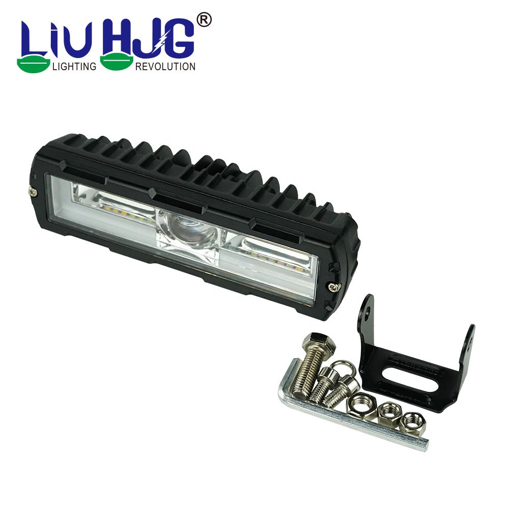 HJG 6led Light Bar Led Work Light 32w Led Driving Fog Lamp for Car 4x4 Atv Suv Boat Truck Accessories