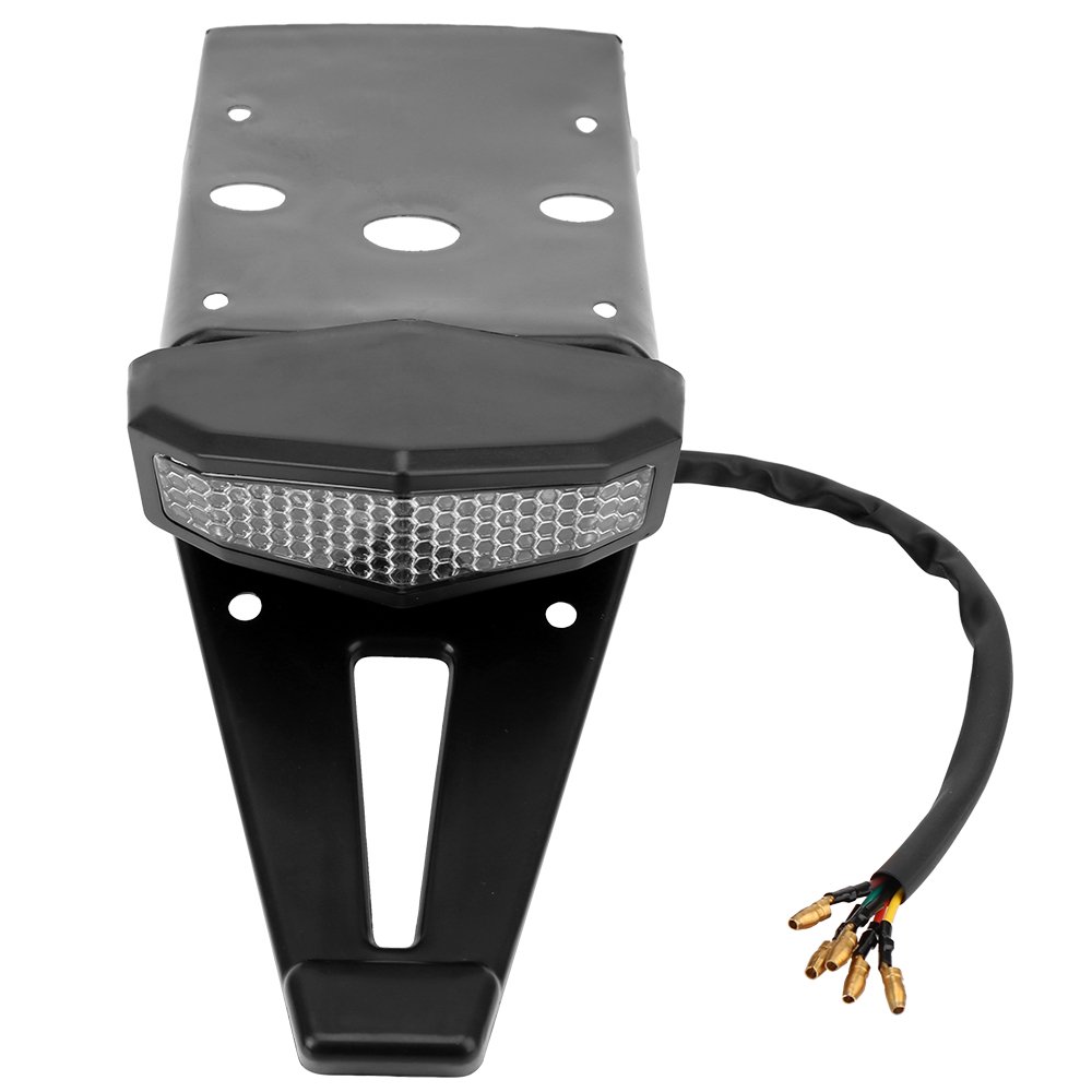 Motorcycle ATV LED Rear Tail Brake Stop Indicator Signal Lamp for Bobber Enduro Dirt Bike