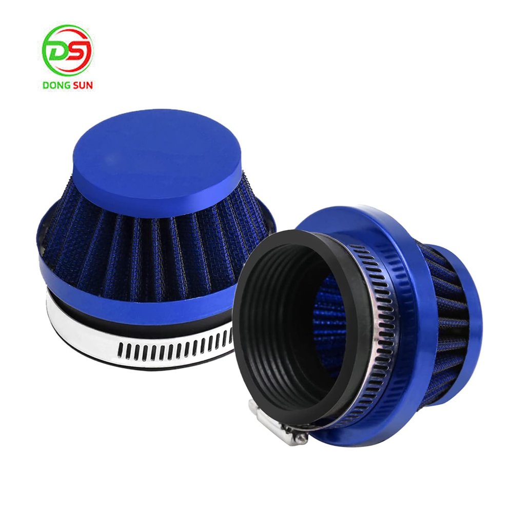 50mm 60mm Universal Motorcycle Air Filter Intake Mushroom Head Carburetor Air Cleaner Filter for Off-road ATV Quad Dirt Pit Bike