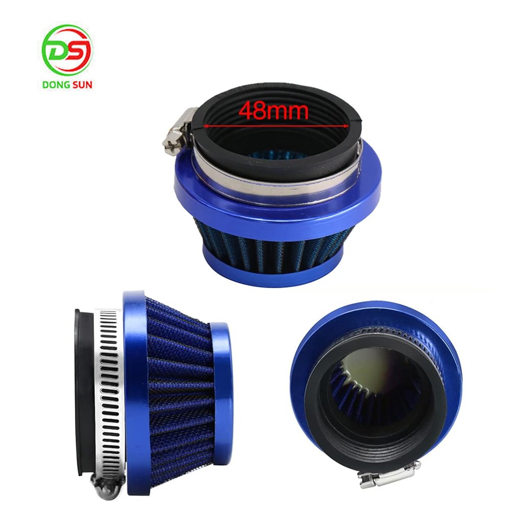 50mm 60mm Universal Motorcycle Air Filter Intake Mushroom Head Carburetor Air Cleaner Filter for Off-road ATV Quad Dirt Pit Bike