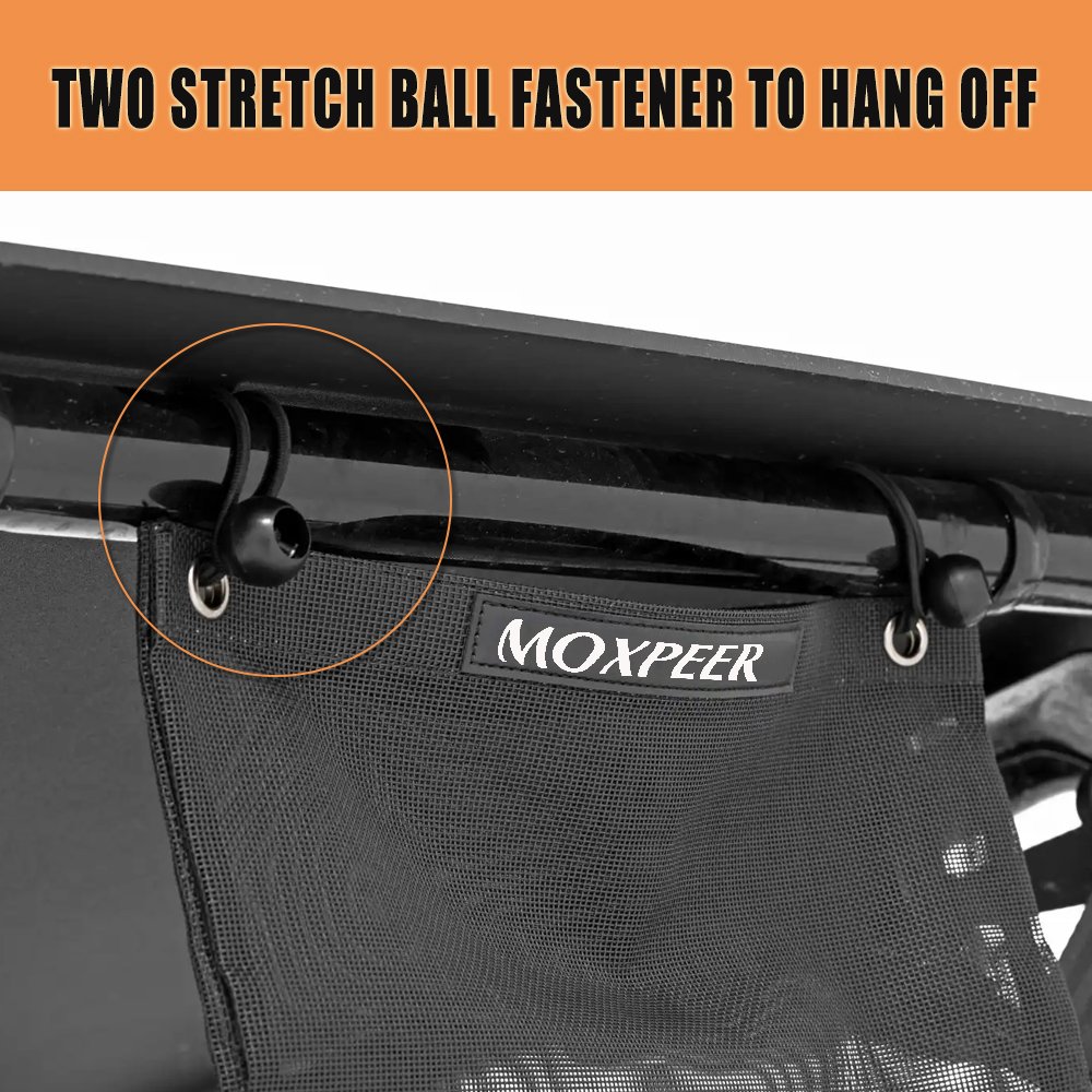 Trash Sack for Your UTV ATV Universal Accessories Mesh Trash Bag for Trail Gear or Trash Outdoor Spare Tire Bag