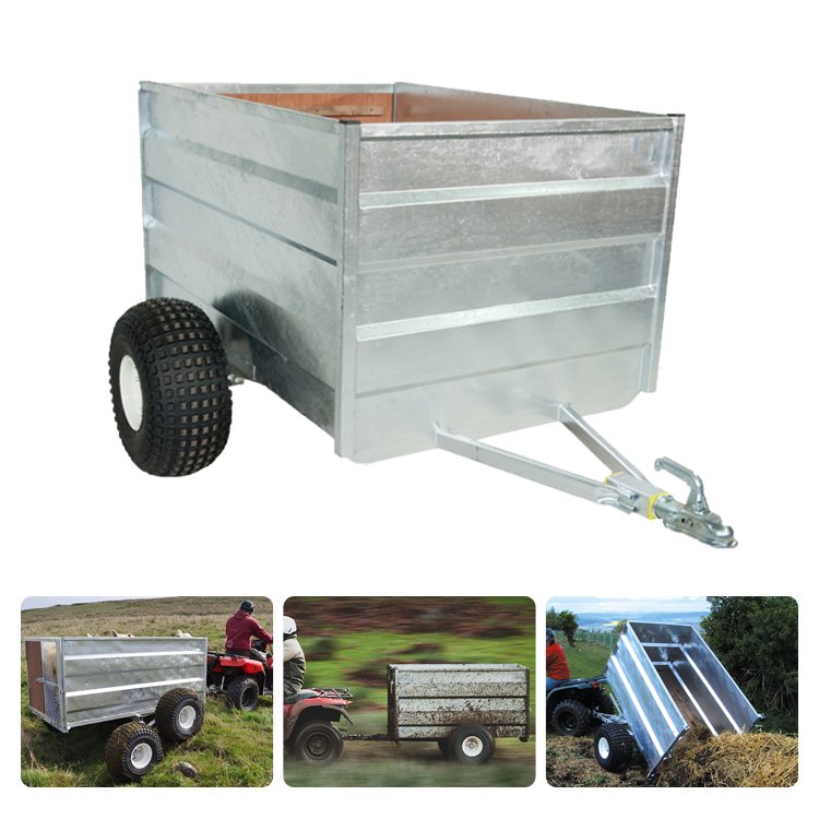 Garden Utility ATV Cart Farm Trailer,Atv Utv Special Transport Trailer Utility Box Farm Trailer