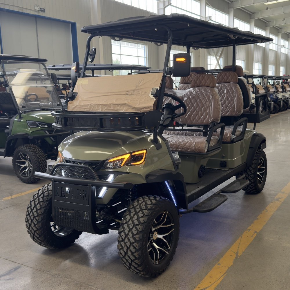 KEPLER 2 4 6 Seat New Energy Vehicle ATV UTV 4 Seats 48v 72v for Sale Electric Golf Carts
