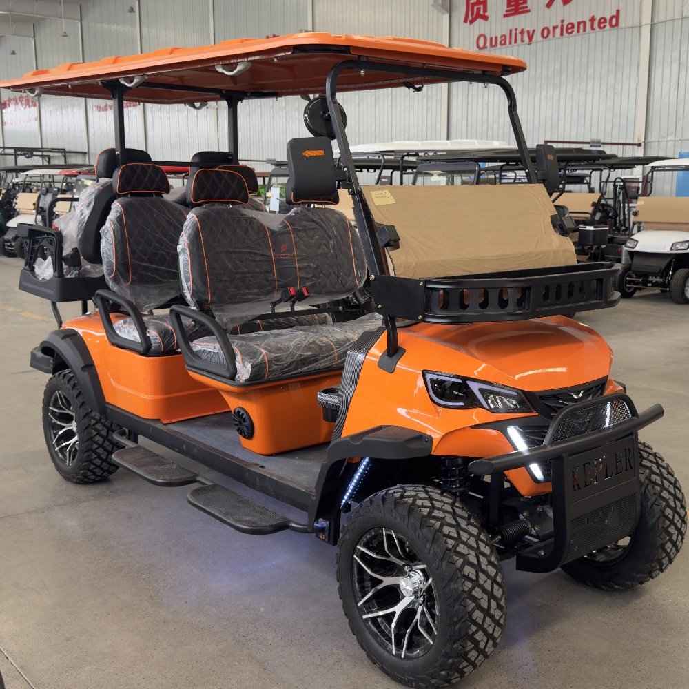 KEPLER 2 4 6 Seat New Energy Vehicle ATV UTV 4 Seats 48v 72v for Sale Electric Golf Carts