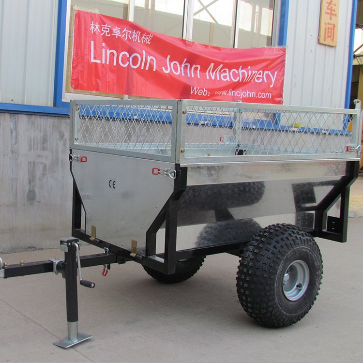Australia Galvanized Customized Folding Utility Farm Tipper Trailers Atv Timber Trailer Atv Wood Trailer