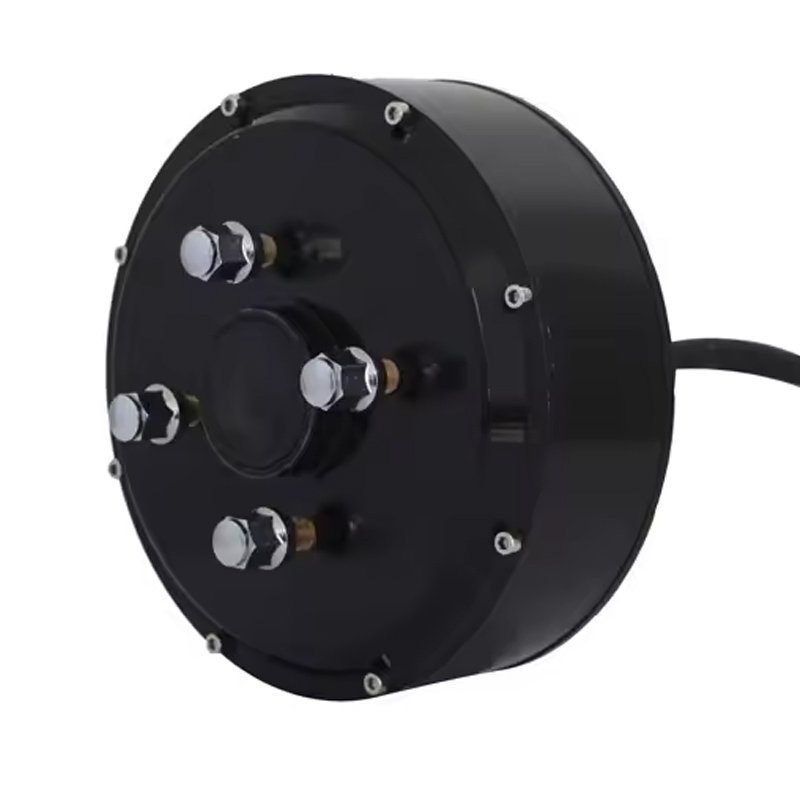 10 Inch Single Shaft Axle BLDC 60V 72V 1000W 1500W 2000W Hub Motor Golf Cart ATV Motor