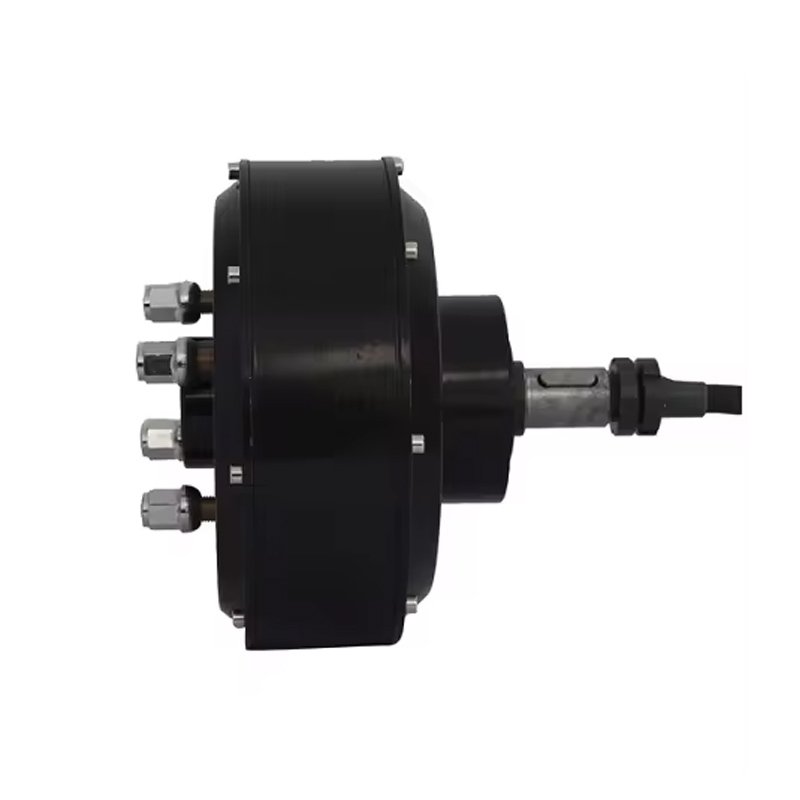 10 Inch Single Shaft Axle BLDC 60V 72V 1000W 1500W 2000W Hub Motor Golf Cart ATV Motor