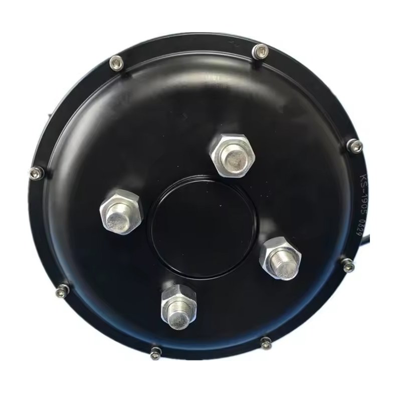 10 Inch Single Shaft Axle BLDC 60V 72V 1000W 1500W 2000W Hub Motor Golf Cart ATV Motor