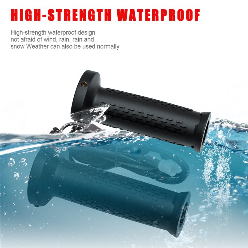 Premium Adjustable Temperature Heated Grips for ATV & 4 Wheeler Electric Snowblower Motorcycle Controls Premium Heating Handle