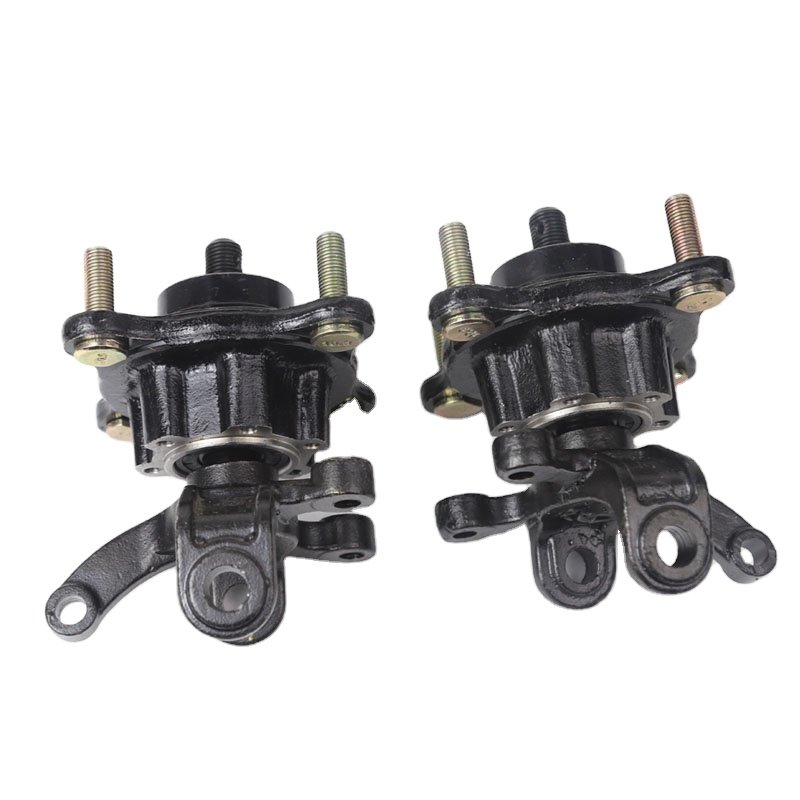 4 Stud Front Wheel Hub Bearing Flange Steering Knuckle Spindle for China ATV 110cc 150cc 200cc 250cc