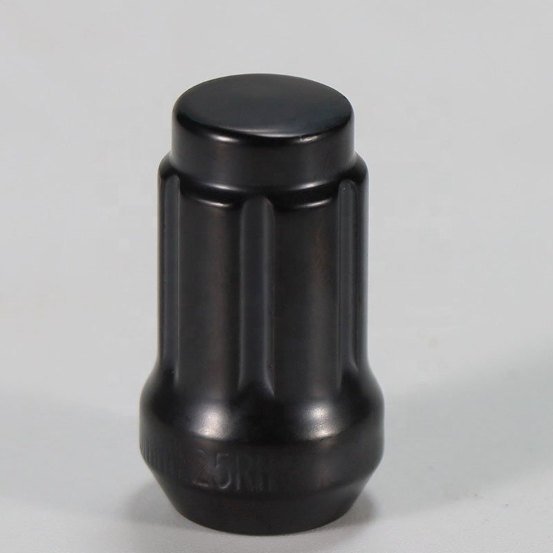 16 PCS ATV Black M10x1.25 Spline Lug Nut with 19mm/21mm Hex Socket Key