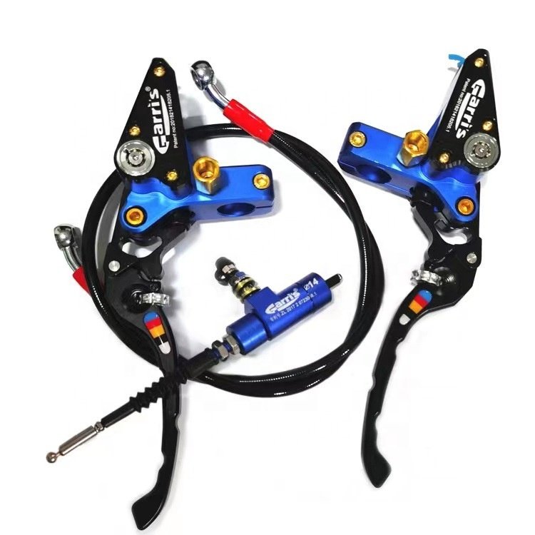 22mm CNC Motorcycle Master Cylinder Lever Hydraulic Brake Pump Clutch Set Adjustable for Pocket Dirt Pit Bike ATV 125cc