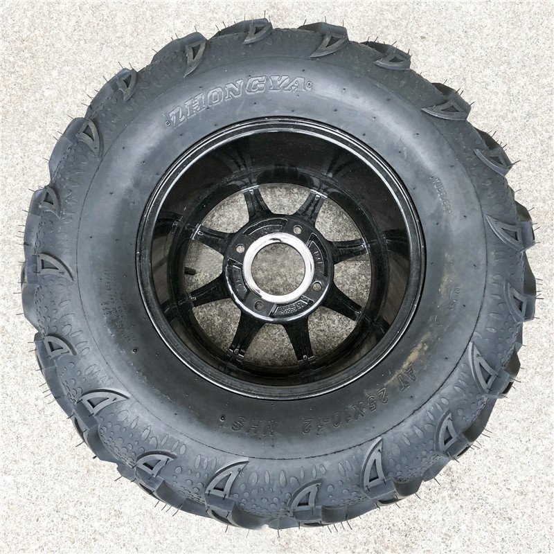 Best Selling Wear Resistant 25x10-12 Tire and Rim for UTV ATV