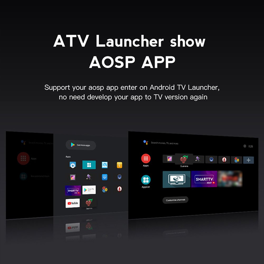 Wholesale Popular XS97 ATV PRO Android12 TV System BT 4.2 Tv Box Android Compatible Youtube With Wholesale New Innovations